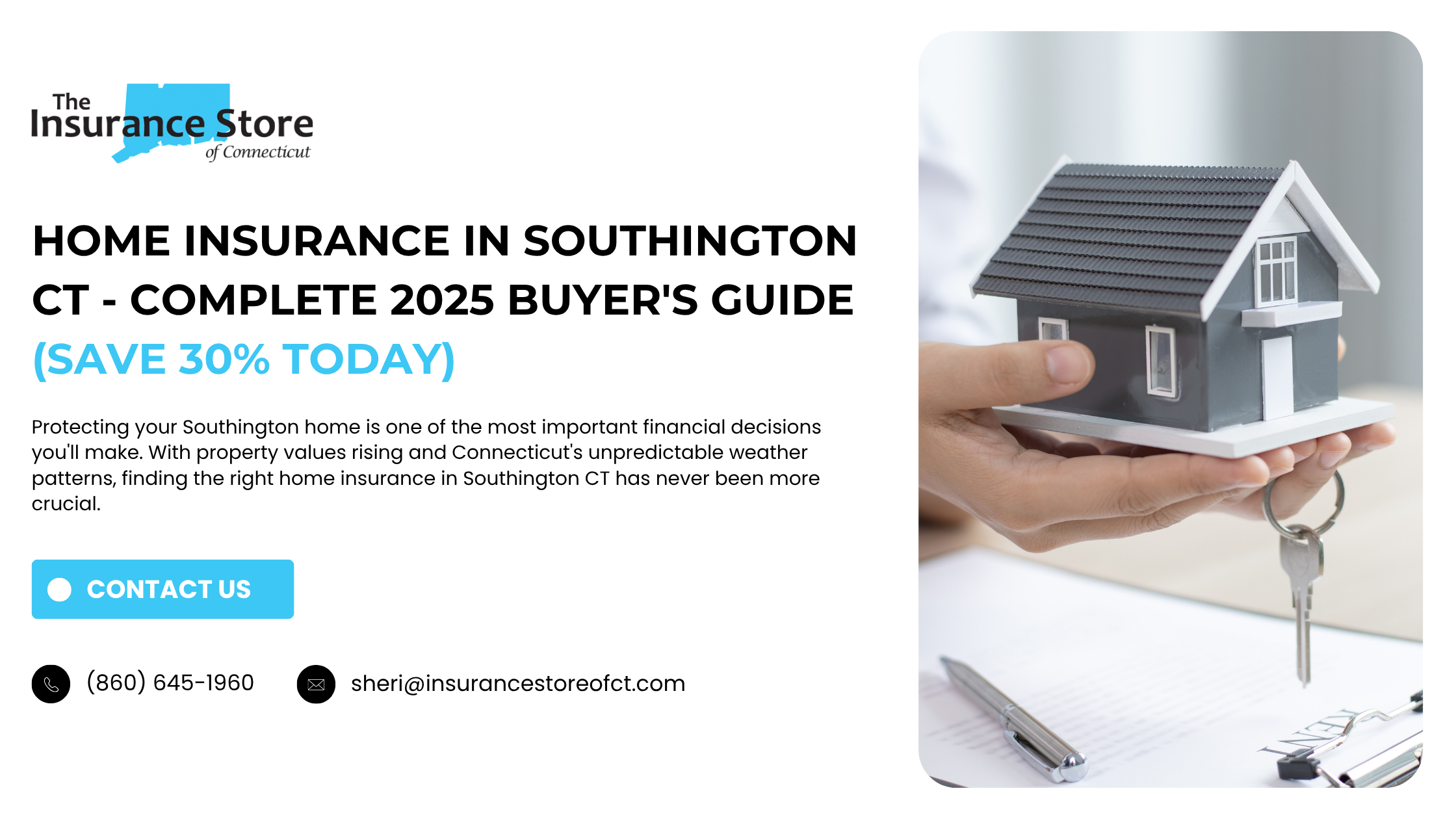 Home Insurance in Southington CT – Complete 2025 Buyer’s Guide (Save 30% Today)