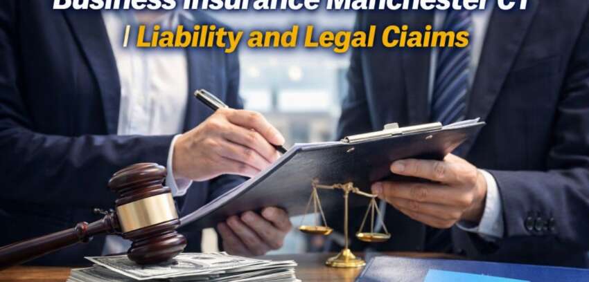 How can business insurance Manchester CT help with liability and legal claims?