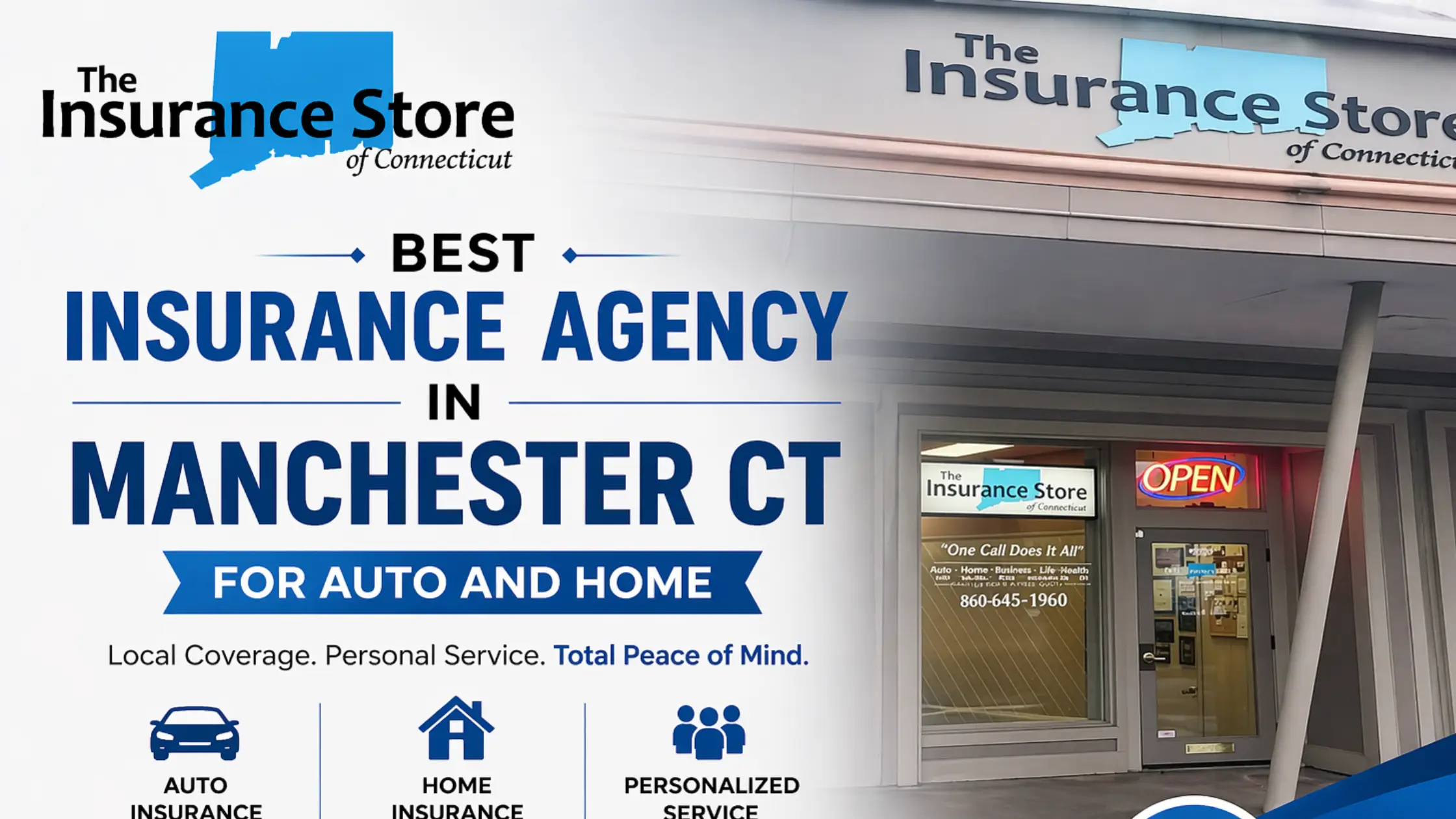 Evaluating your choices—which provider stands out as the best insurance agency in Manchester CT for auto and home near South Windsor border?