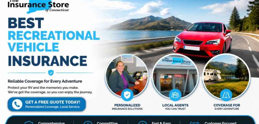 Choosing the Best Recreational Vehicle Insurance in Ellington CT for Your Travel Needs