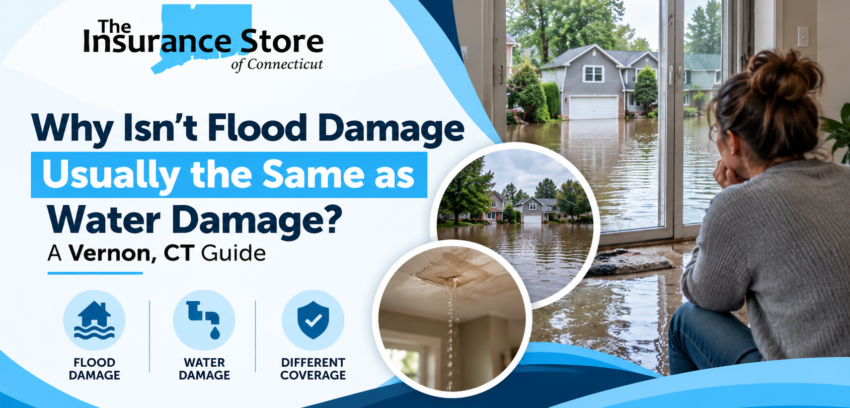 Why Isn’t Flood Damage Usually the Same as Water Damage? A Vernon, CT Guide